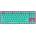 nubi NK87 ICE TKL G3MS Sapphire V2 Switches ABS (FSH-NUBI-NK87-ICE-ANSI)