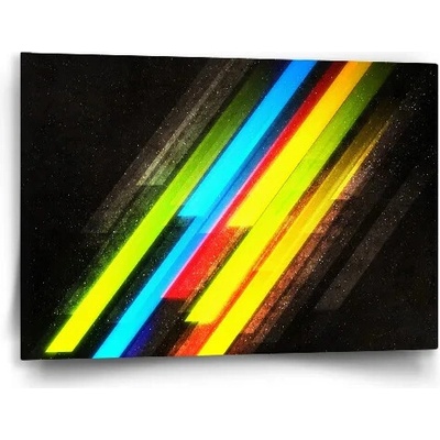 Sablio Obraz Pruhovaná abstrakcia - 60x40 cm