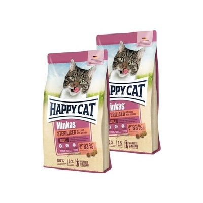 HAPPY CAT NEW Sterilised Atlantik-Lachs 2 x 10 kg