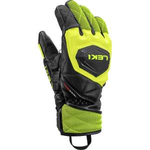 Leki Детски ръкавици Leki Kid's WCR Venom 3D Junior Gloves - Black / Ice Lemon - размер 5 (EU) (202-7294-0212)