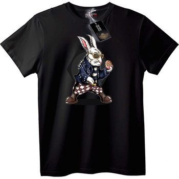 NOONEBRAND Тениска Як великденски заек - 6XL, White