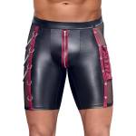 NEK Tight-fitting Cool Matte Look Pants 2133539 Black-Red XL