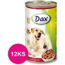 Dax Dog Hovädzie kúsky v omáčke 12 x 1240 g