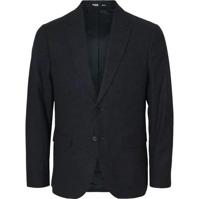 SELECTED Сако Selected Reed Slim Fit blazer - Black (Dark Sapphire / Structure)