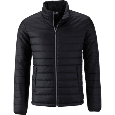 James & Nicholson JN 1120 pánska prešívaná bunda 02.112 black