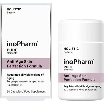 InoPharm Pure Elements Anti-Age Skin Perfection Formula, 60 капсули, InoPharm (191071)