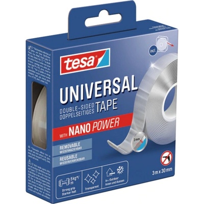 Tesa 55810 Nano Power Páska obojstranná 30 mm x 3 m