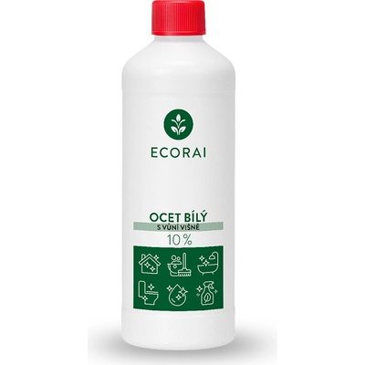 iPlody Ocet bílý 10 % na úklid s vůní višně 1 l