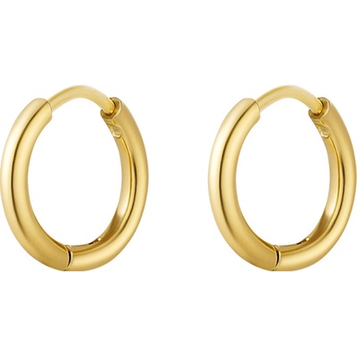 Ornamenti pozlacené Small Thin Hoops gold OOR300064