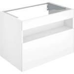 KEUCO Stageline - Шкаф за мивка, 80x63x49 cm, с осветление и USB, бял 32862300100 (32862300100)