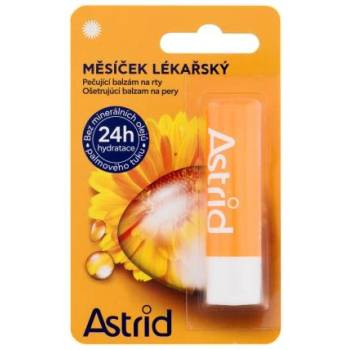 Astrid Calendula Caring Lip Balm хидратиращ и омекотяващ балсам за устни 4.8 g