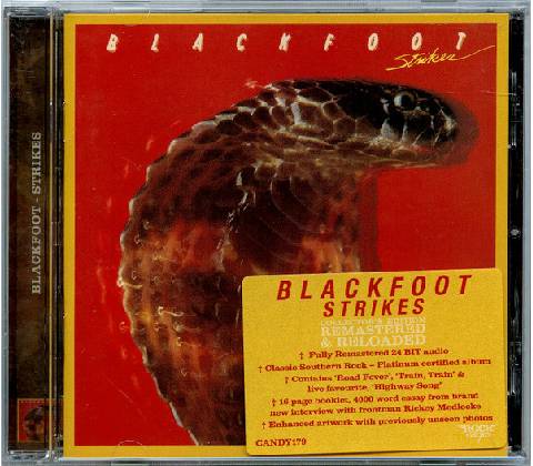 Blackfoot - Strikes CD