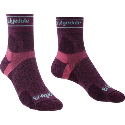 Bridgedale Trail Run UL T2 MS Crew Women's charcoal/purple