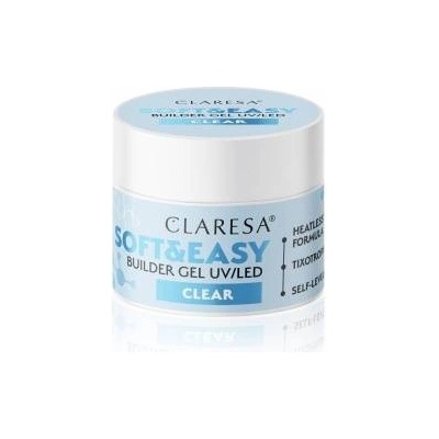 Claresa Nail Building Gel Soft&Easy Builder - Clear 45g