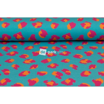 de-park Úplet - Gepard multicolor - tyrkysová