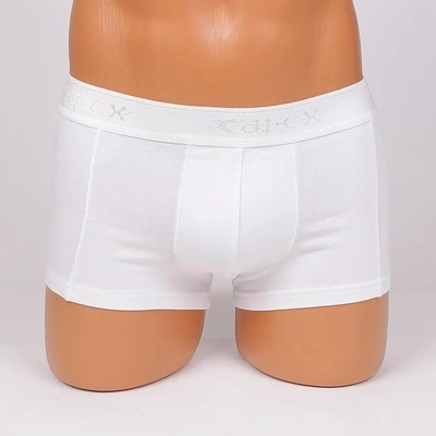 Мъжки памучен боксер в бяло