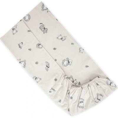 Lorelli Чаршаф с ластик Lorelli - Jungle, 60 x 120 x 15 cm, Бежов (20051316801)