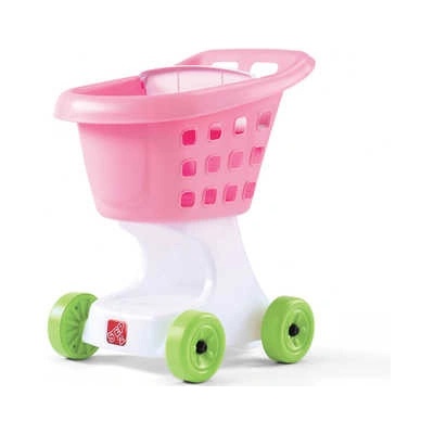 STEP2 nákupní vozík růžový