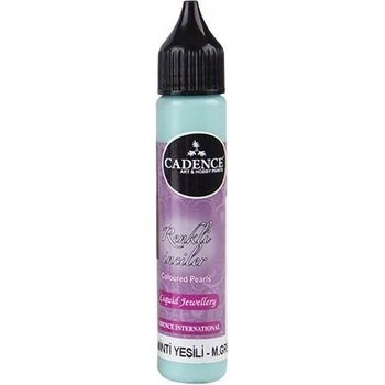 Cadence tekuté perly na textil a kožu 25 ml tyrkysová