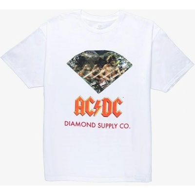 Tričko pánske Diamond X AC/DC white
