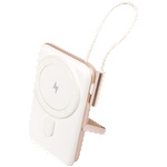 Ttec Външна батерия ttec ReCharger Pro M 10.000mAh MagSafe Comp. PD 20W Inserted USB-C Cable Powerbank - Бяла