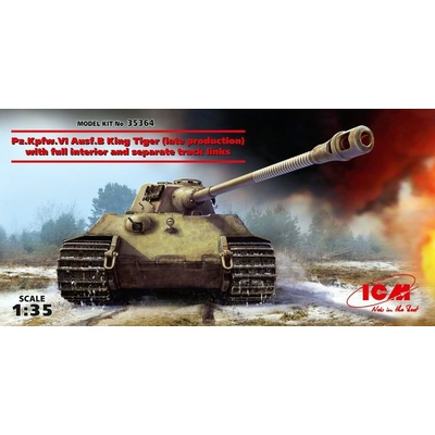 ICM Pz.Kpfw.VI Ausf.B King Tiger Late w interior 1:35