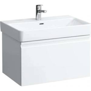 Laufen Pro S - Шкаф за мивка, 67x45x39 см, 1 чекмедже, бял гланц H4834510964751 (H4834510964751)