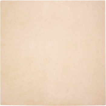 vidaXL Килим с изкуствена заешка козина Бежово 120 x 120 cm Полиестер (42021641)