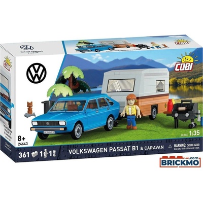 Cobi 24643 Volkswagen Passat B1 s karavanem, 1:35, 361 k, 2 f
