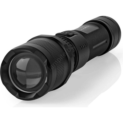 Nedis LTRR10WBK-LED Презареждаема LED фенер с регулируема яркост 10W/5V 2200 mAh IPX4 черна (NE0790)