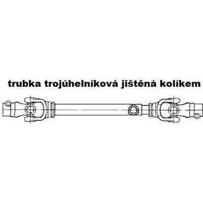 AMA Kardanová hřídel, 8. kategorie, 1200 mm
