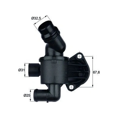 Termostat, chladivo MAHLE TI 34 87
