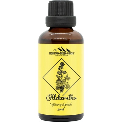 Mountain green grass Alchemilka obyčajná - Bylinná tinktúra 50 ml