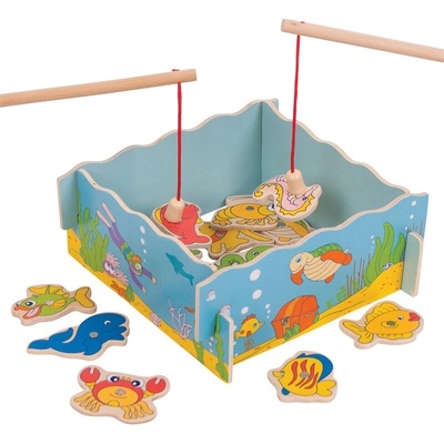 Bigjigs Toys Magnetické rybky chytajúce more