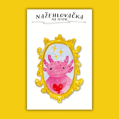 ePiPí Nažehlovačka Axolotl