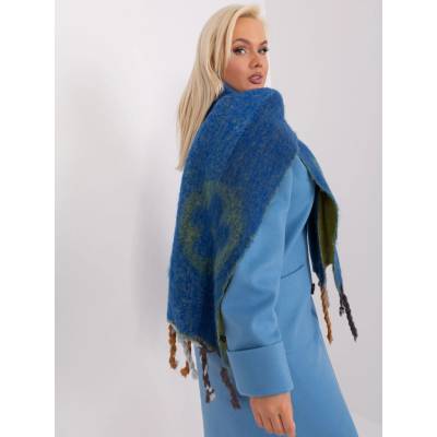 Wool Fashion Italia šála AT-SZ-2316.01P modrá tmavě