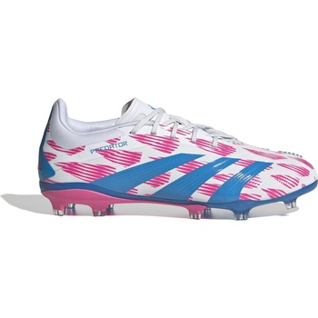 Adidas Детски футболни бутонки Adidas Predator 24 Elite Children Firm Ground Football Boots - White/Pink