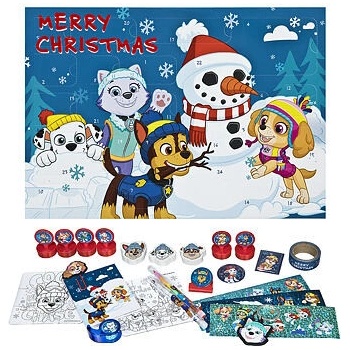 Kartón P P Adventný kalendár Paw Patrol