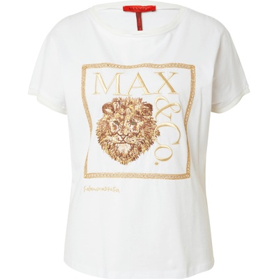 MAX&Co MAX&Co. Тениска 'DREAM' бяло, размер S