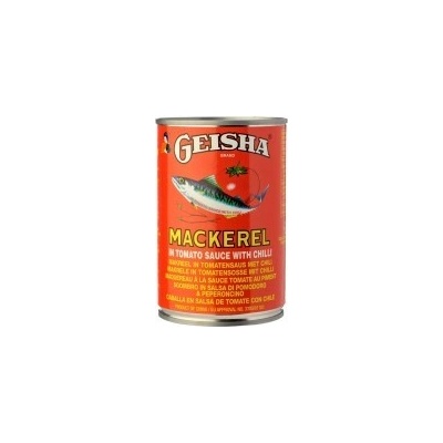 Geisha makrela v rajské omáčce s chilli 255g