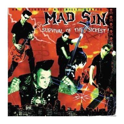 Mad Sin - Survival Of The Sickest (orange yellow Swirl Vinyl) LP
