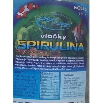 EasyFish Spirulina Flakes 600 g