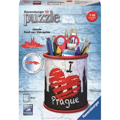 Ravensburger 3D puzzle Stojan na ceruzky I love Prague 54 ks
