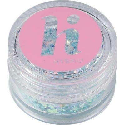 Hi Hybrid - Hi Hybrid Glam Laky na nehty 1.5 g Stříbrná unisex