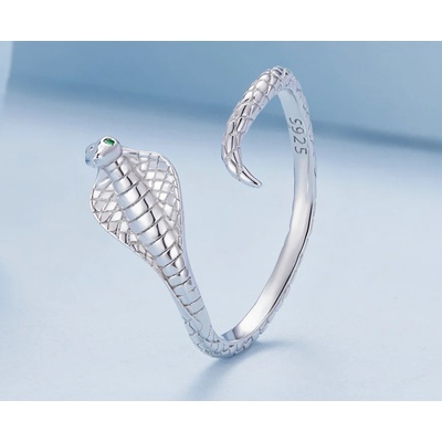 For Silver Prsten Kobra Stříbro