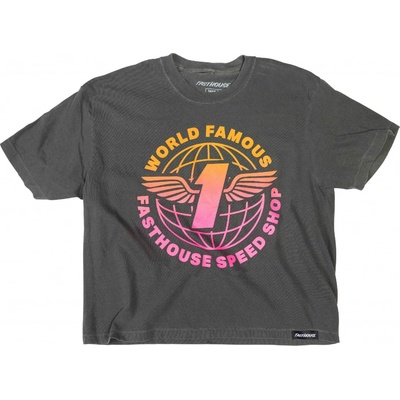 Fasthouse Women´s Renown Crop Tee Pepper