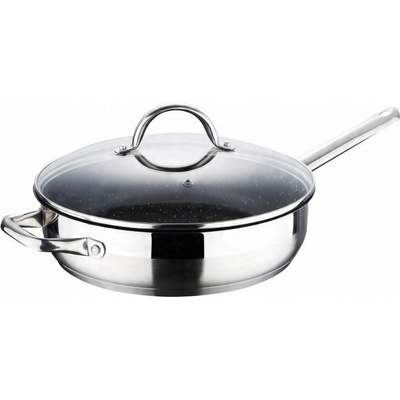 Bergner Tradiční pánev 24 cm s mramorovým povrchem