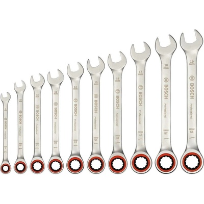 Bosch Sada ráčnových klíčů 10 ks 1600A02AU0