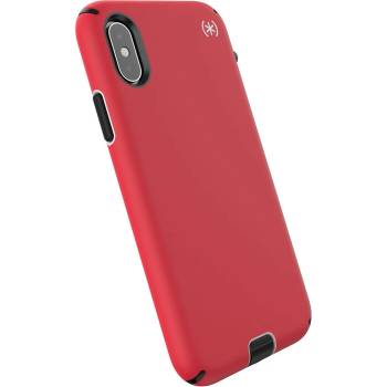 Speck Протектор Speck Presidio Sport iPhone X/XS, Червен/Черен (SPIPXSSPRDBLK)