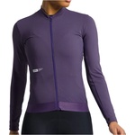 Sportful Дамска фланелка с дълъг ръкав за колоездене Sportful Women's SRK 2 Thermal Jersey Cycling jersey - Galactic Purple - размер XL (156-3143-0215)